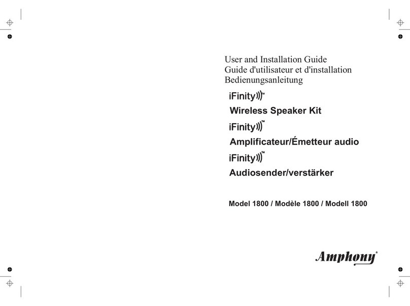 IFINITY 1800 User and installation guide