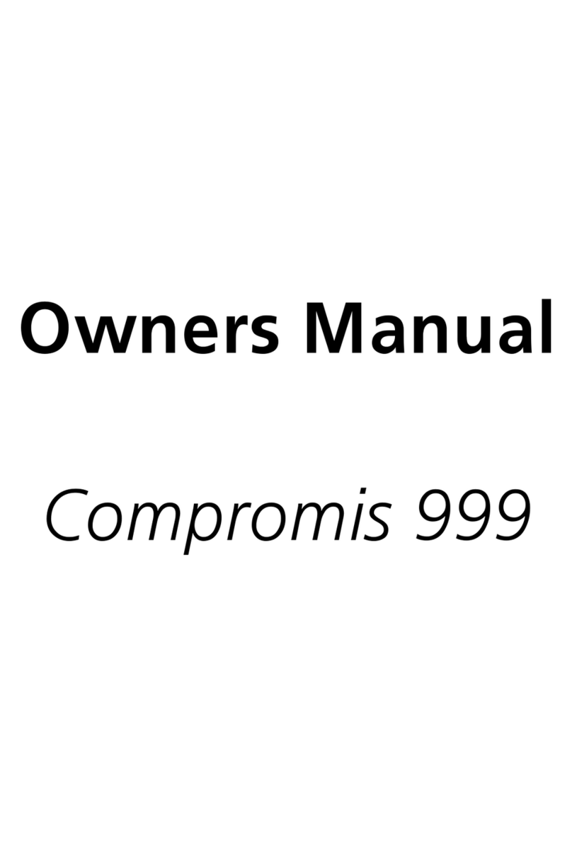 Compromis 999 owner's manual