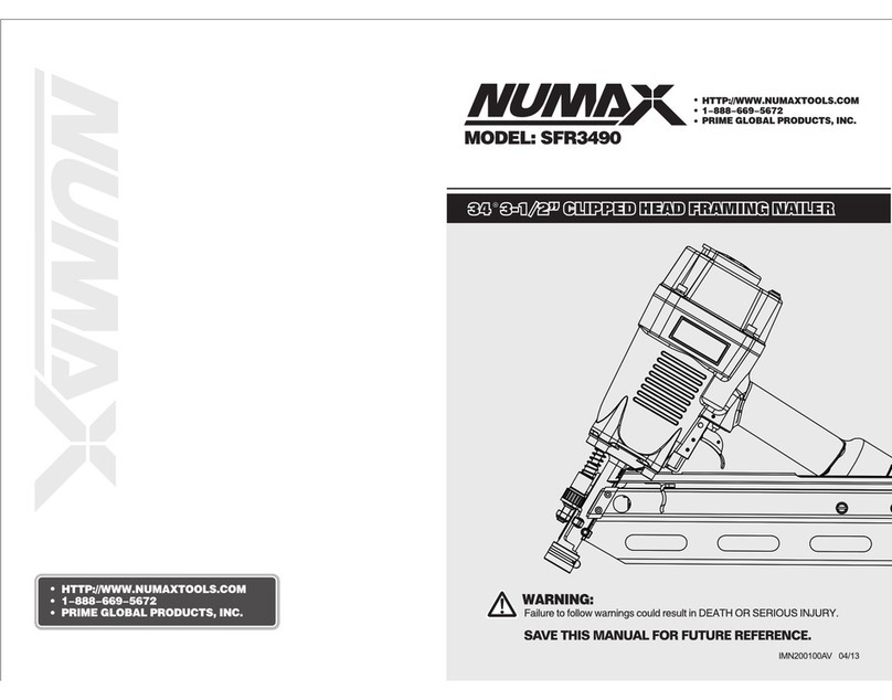 Numax SFR3490 user manual