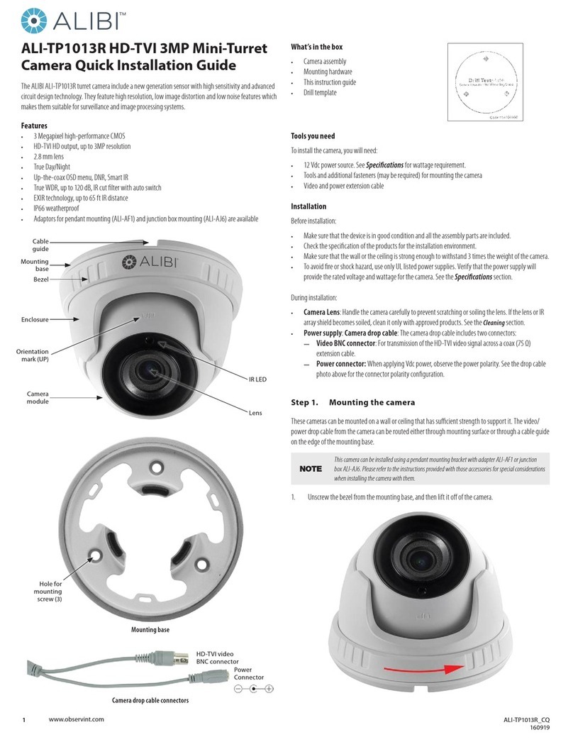ALIBI ALI-TP1013R User manual ALIBI ALI-TP1013R User manual