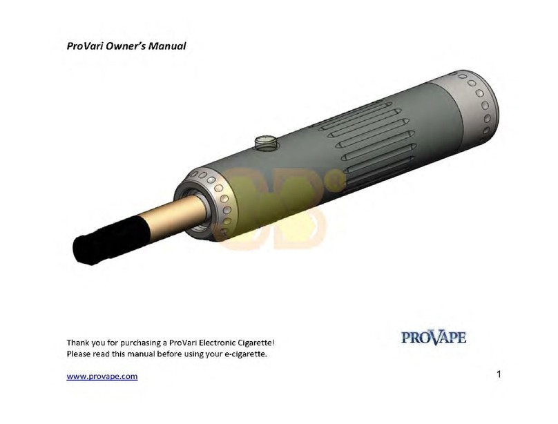 Provape ProVari owner's manual