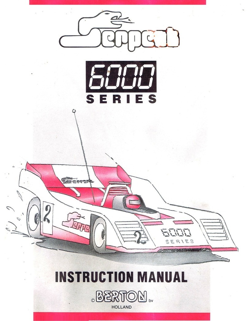 Berton Serpent 6000 Series instruction manual Berton Serpent 6000 Series instruction manual