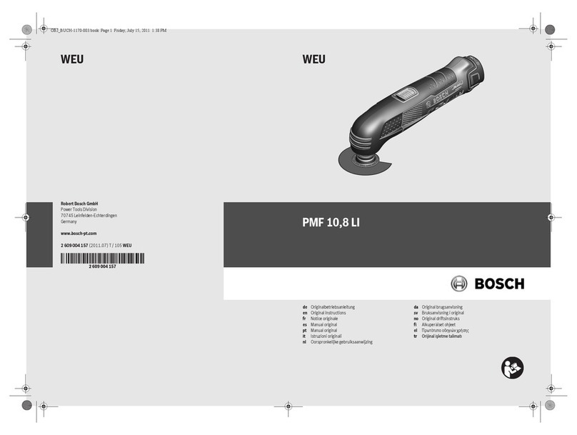 Bosch PMF 10,8 LI Original instructions