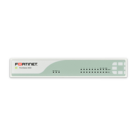 Fortinet FortiGate 60D User manual