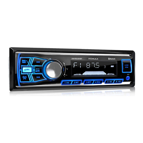 Xomax XM-RSU254BT user manual
