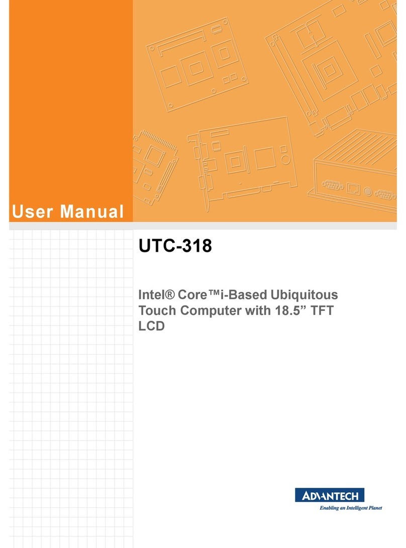 Advantech UTC-318 Series User manual