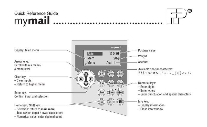 FP myMail Quick reference guide