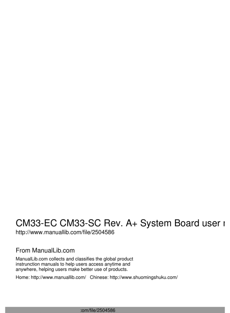 DFI CM33-EC user manual