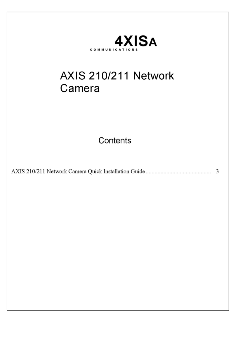 Axis Axis 210 Quick installation guide