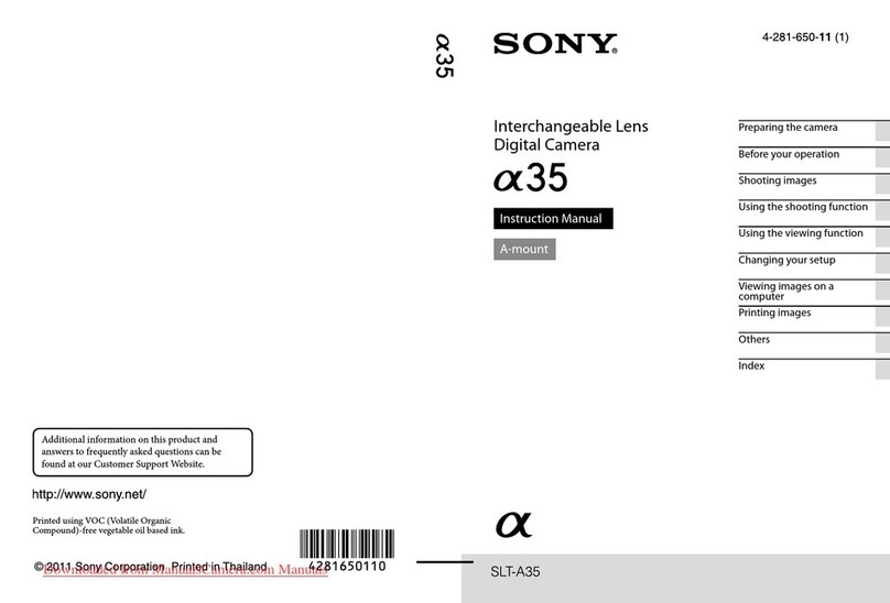 Sony SLT-A35 User manual