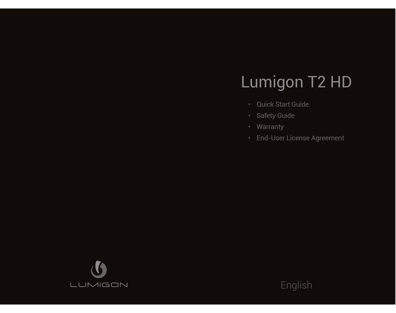 Lumigon T2 HD User manual