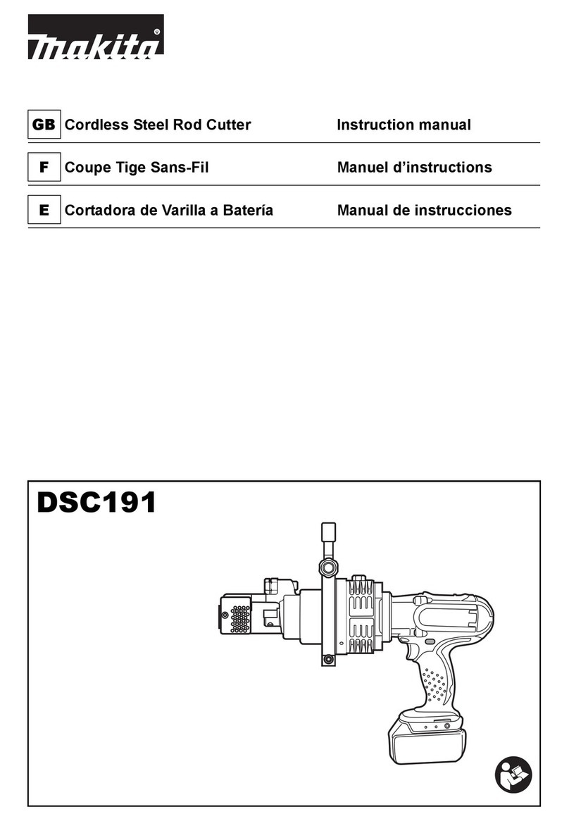 Makita DSC191 User manual