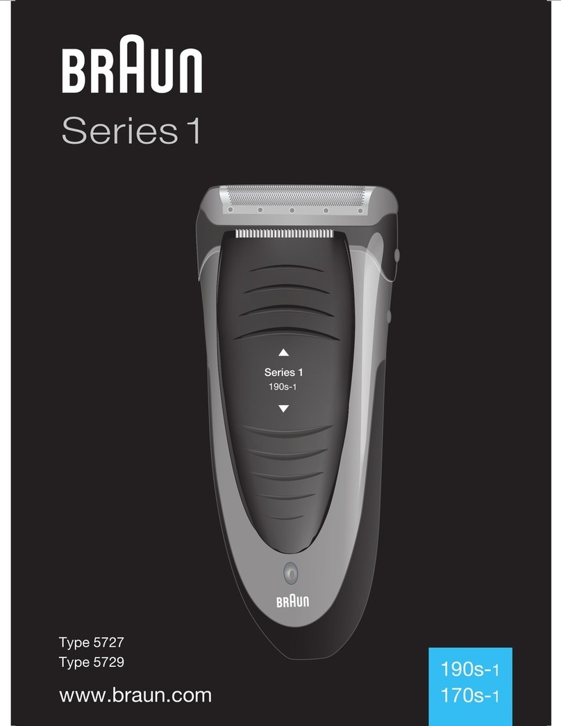 Braun 190s-1 user guide