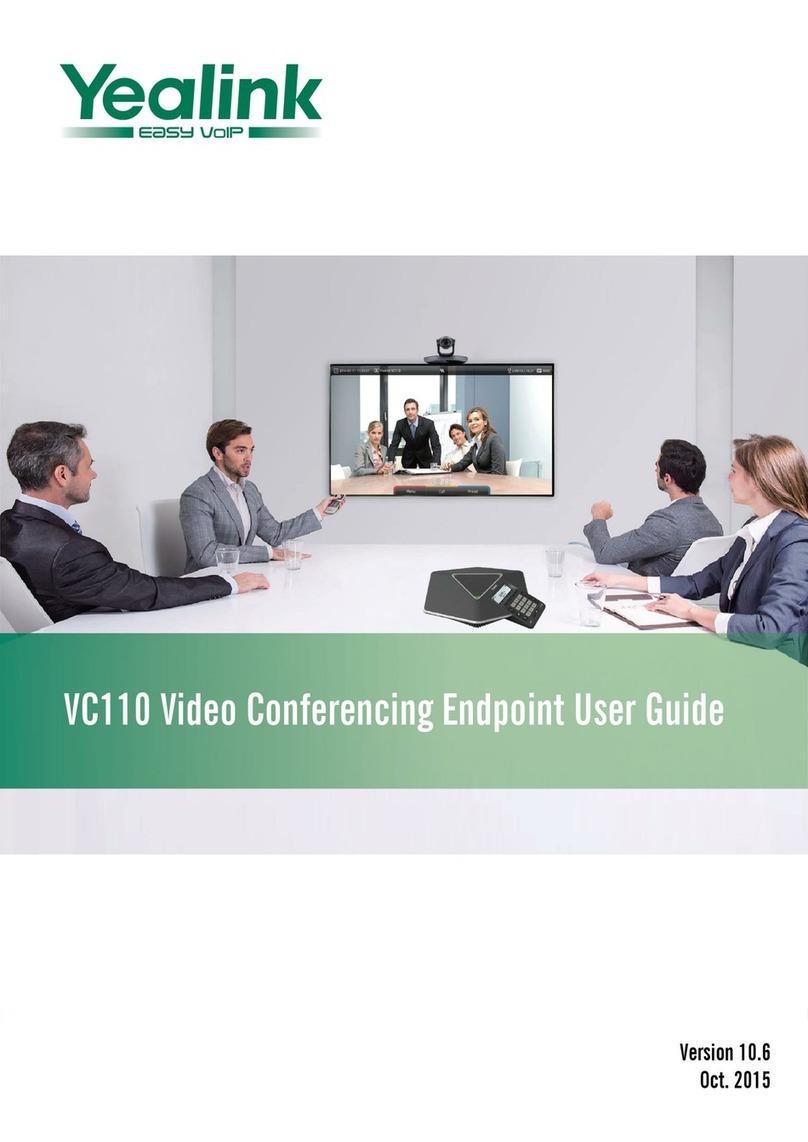 Yealink VC110 User manual