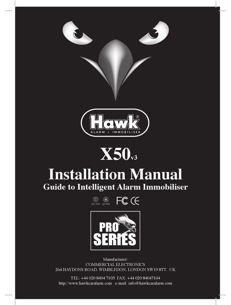 Hawk X50V3 User manual