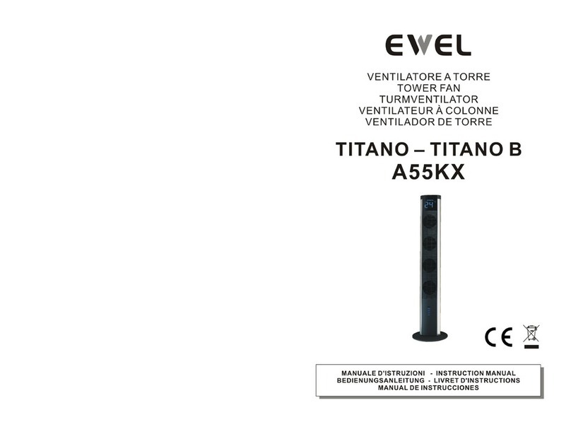 Ewel Titano A55KX instruction manual
