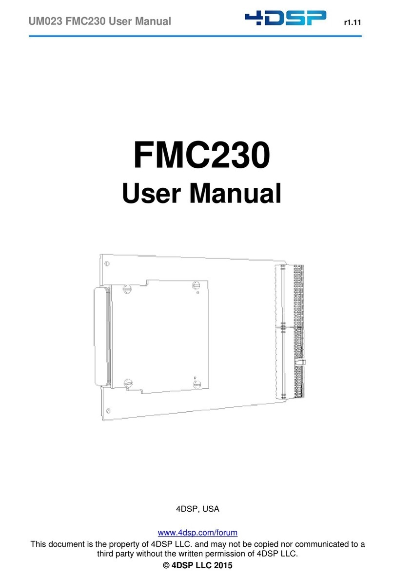 4DSP FMC230 user manual