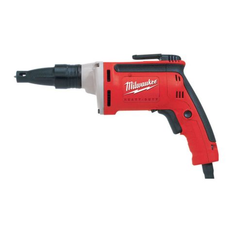 Milwaukee 6581-20 Operator's manual