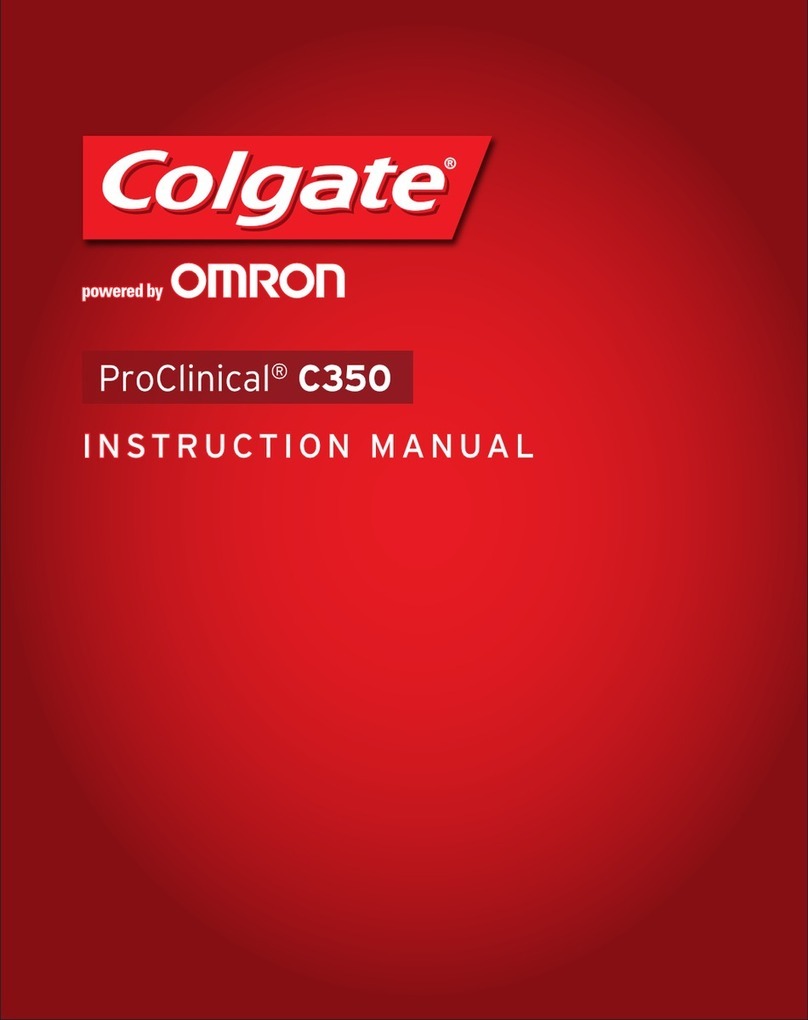 Omron Colgate ProClinical C350 instruction manual