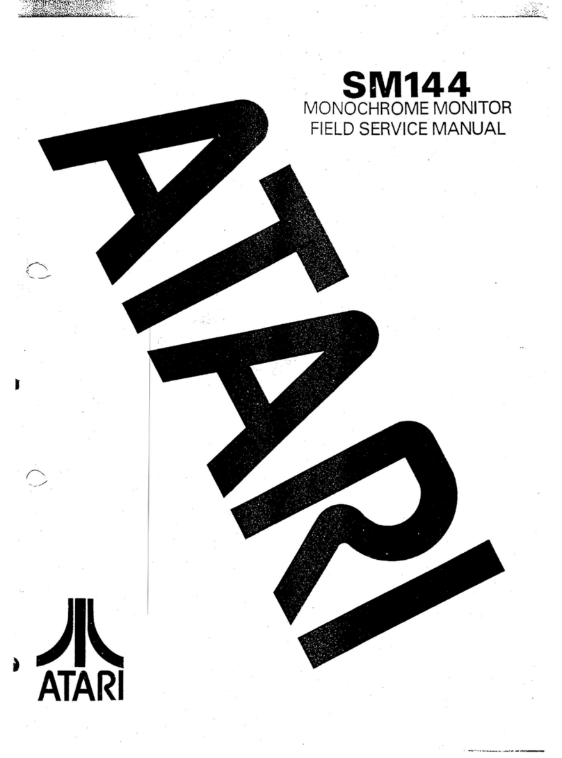 Atari SM144 User manual
