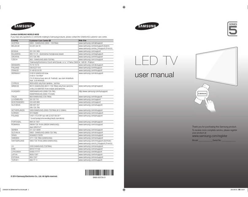 Samsung 5 Series User manual