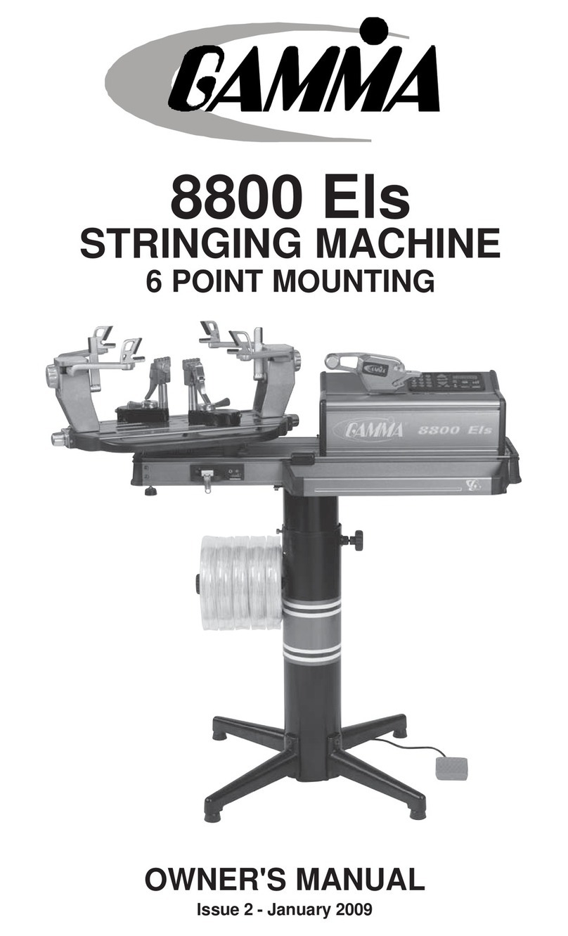 Gamma+ 8800 Els User manual