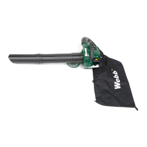 Webb WEBV26 Operator's manual