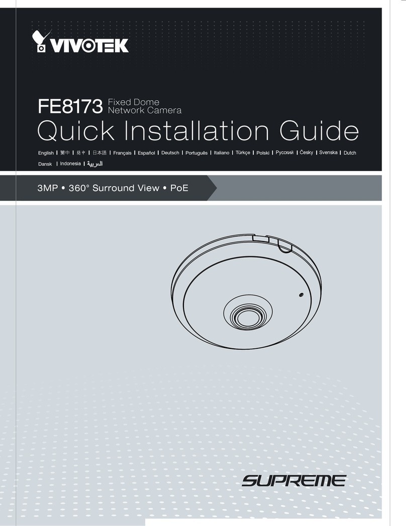 Vivotek FE8173 User manual