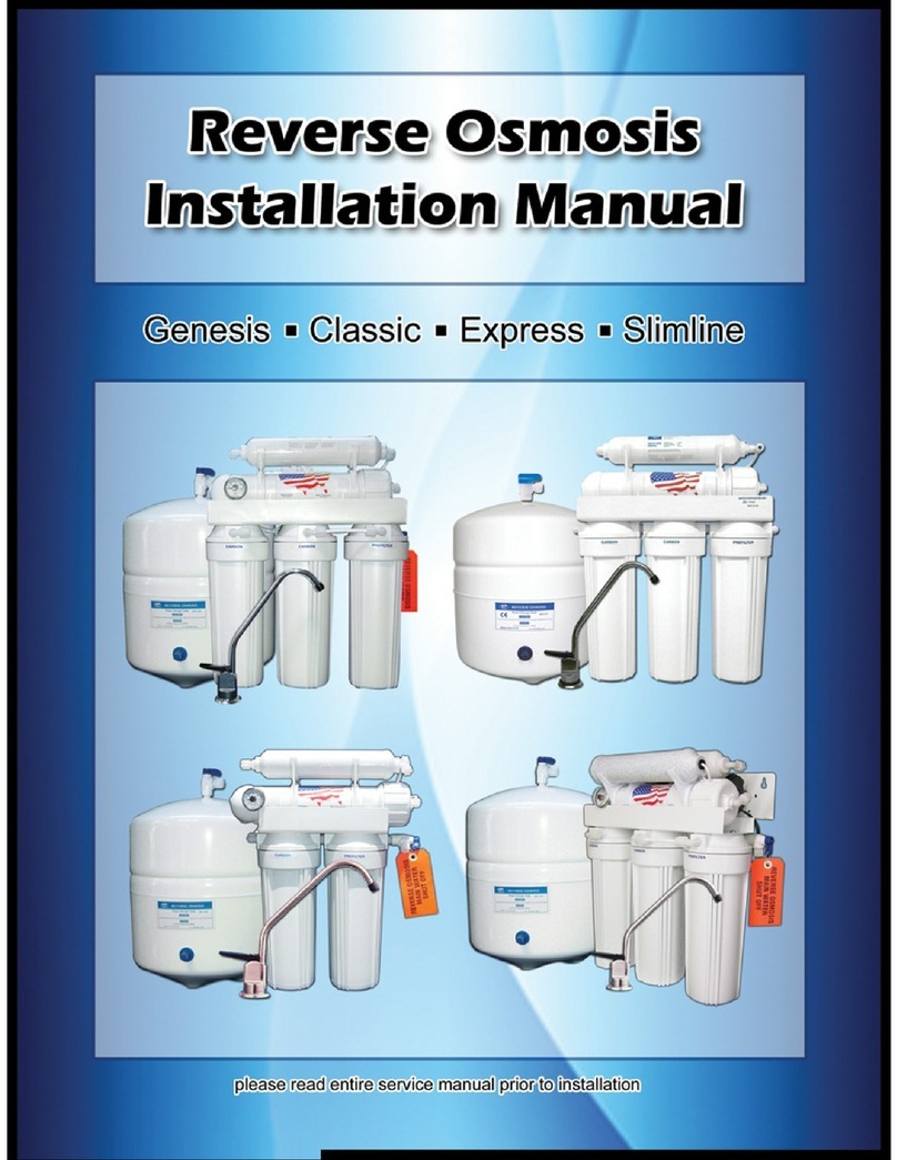 Reverse Osmosis Genesis User manual