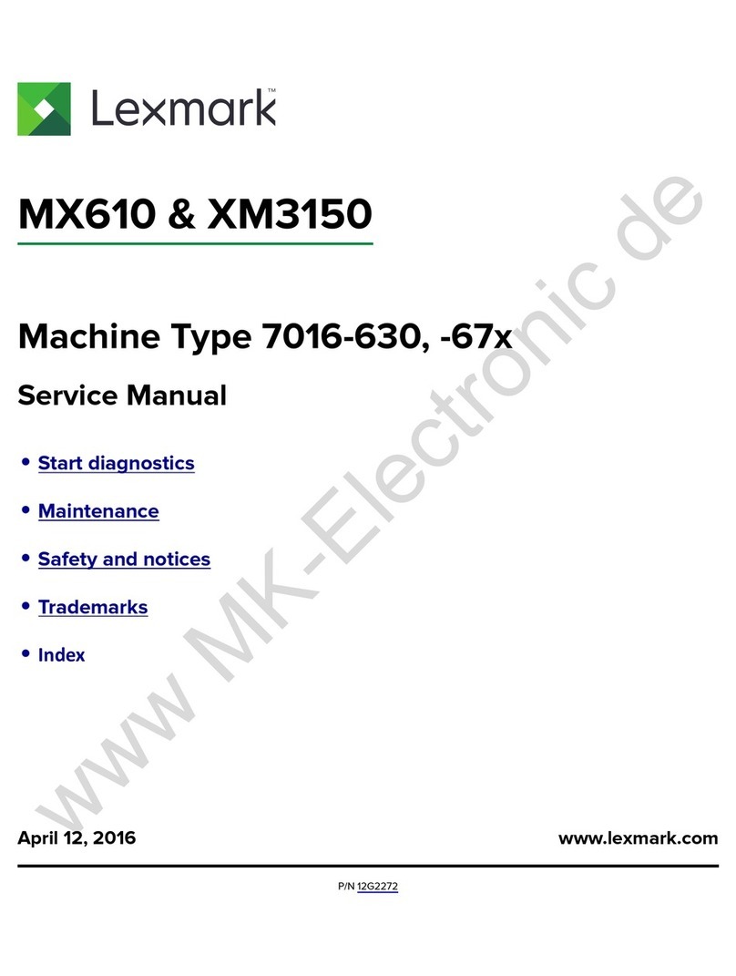 Lexmark MX610 Series User manual