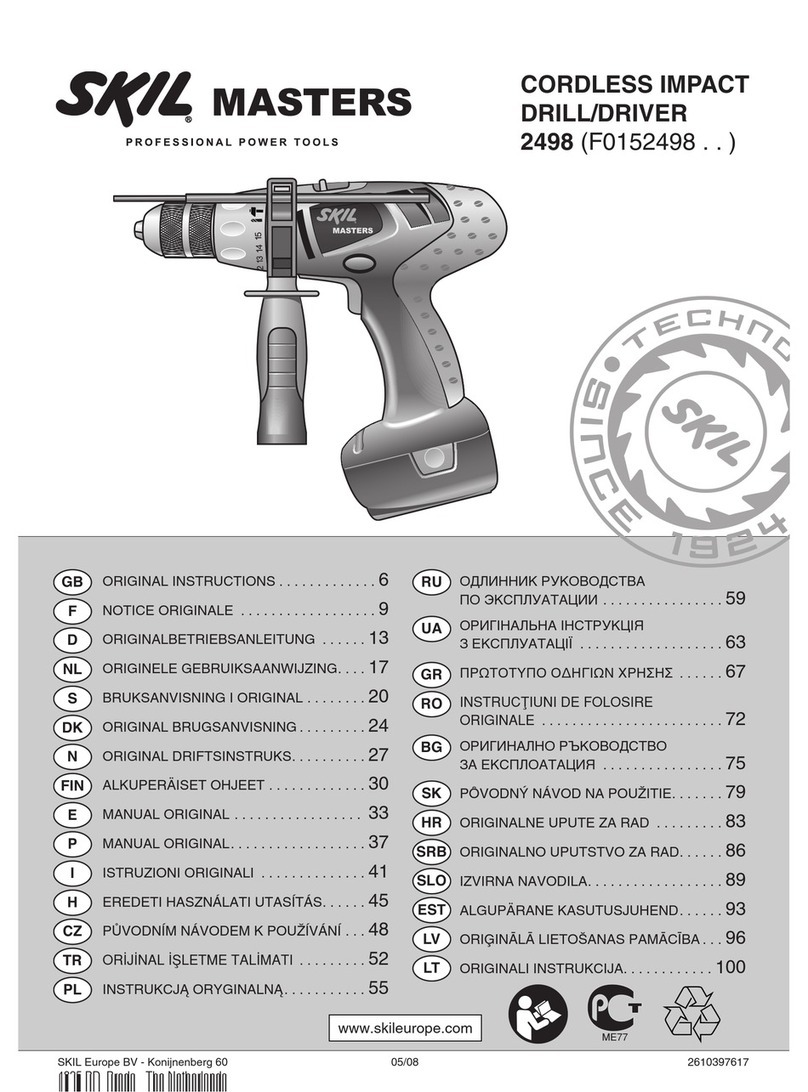 Skil 2498 Original instructions