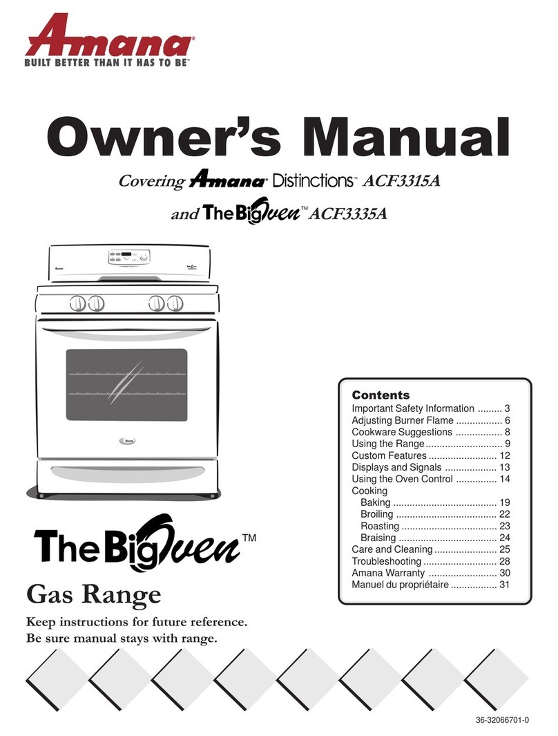 Amana ACF3315A User manual