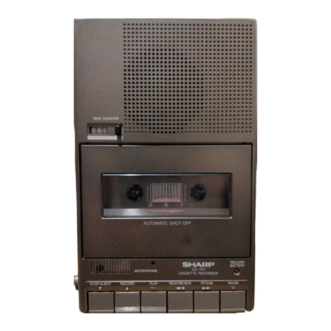 Sharp CE-152 instruction manual