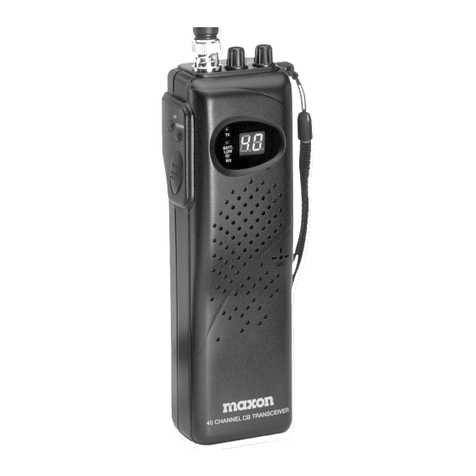 Maxon HCB-30C User manual