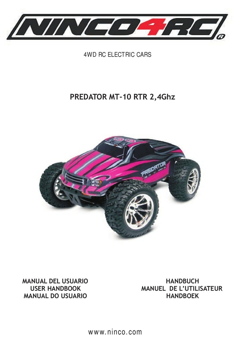 ninco4rc PREDATOR MT-10 RTR 2,4Ghz User handbook