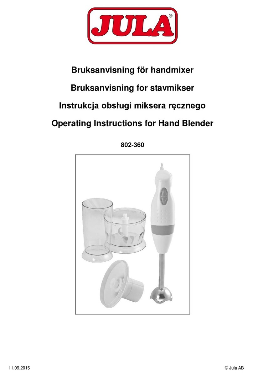 Jula 802-360 operating instructions