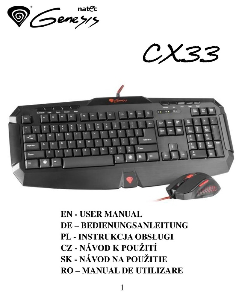 Genesys cx33 user manual