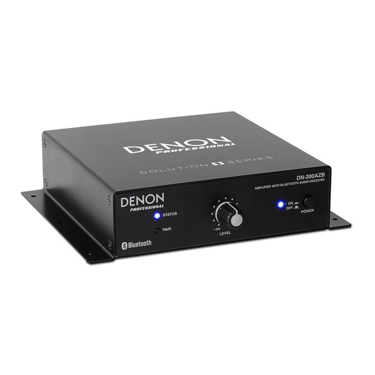 Denon DN-200AZB User manual