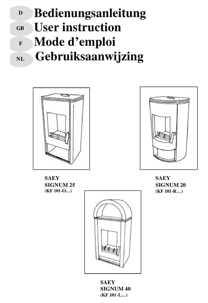 Saey SIGNUM 25 Installation instructions