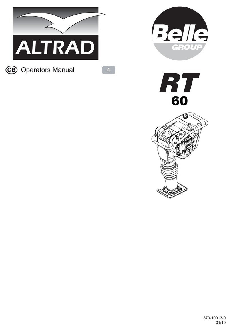 Belle Group RT60 User manual