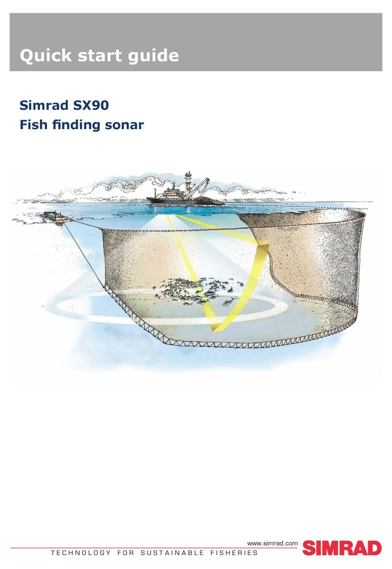 Simrad SX90 - DATASHEET FOR NAVAL AND COAST GUARD REV... User manual
