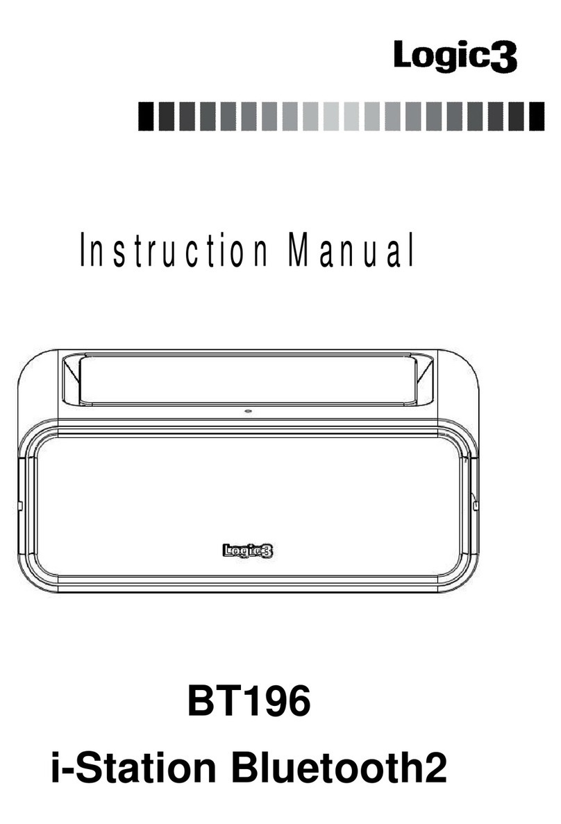 Logic3 i-Station Bluetooth2 BT196 instruction manual
