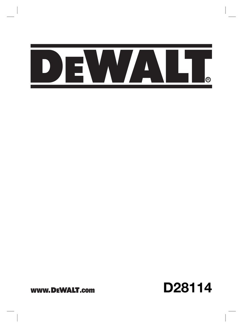 DeWalt D28114 Original instructions