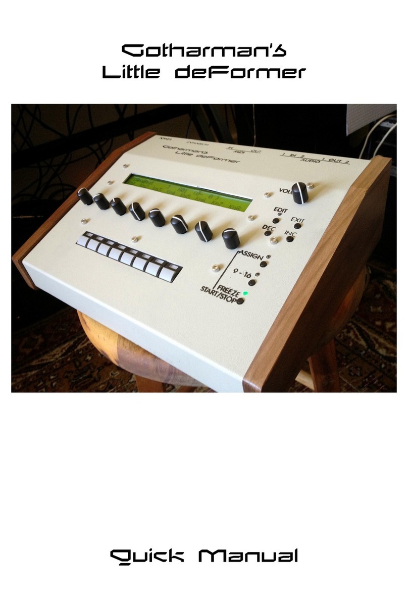 Gotharman Little deFormer Quick manual