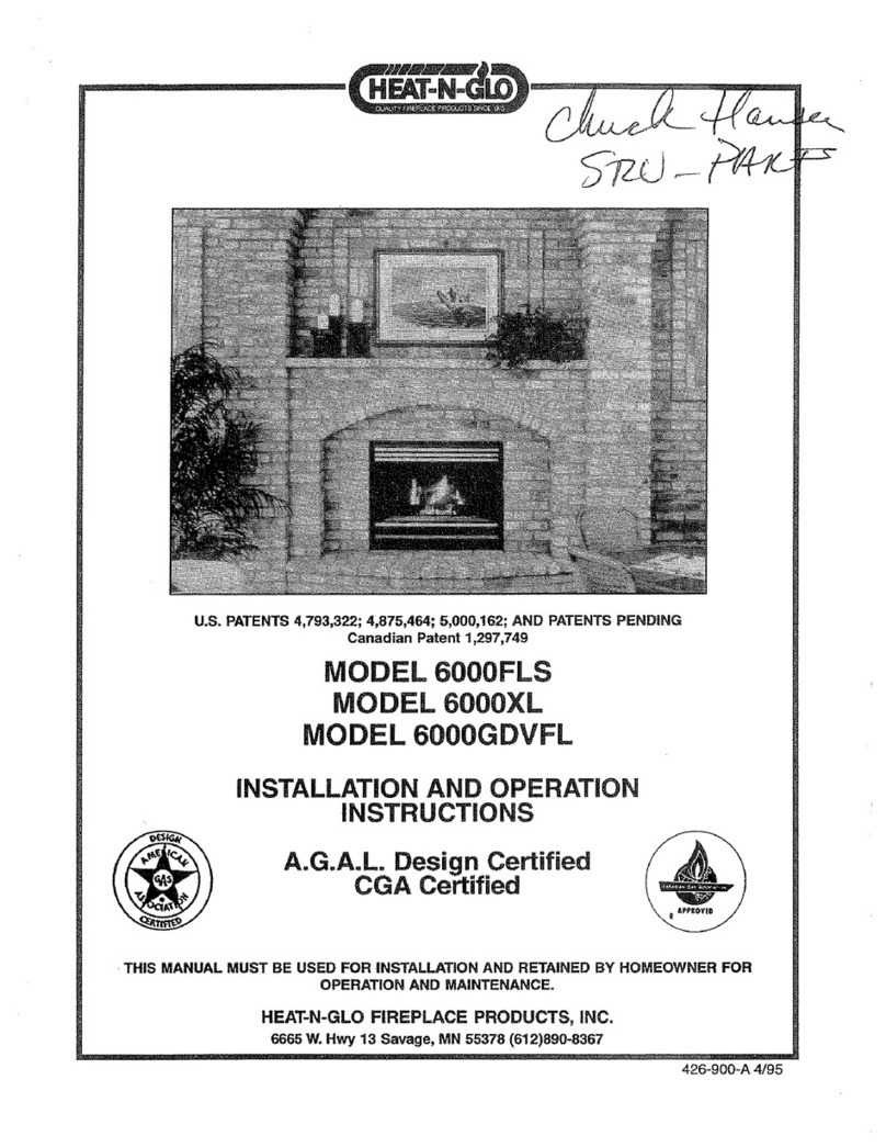 Heat-N-Glo 6000FLS User manual