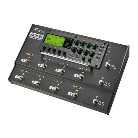 Fractal Audio AX8 owner's manual