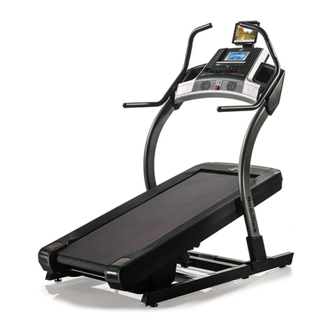 NordicTrack X7i Incline Trainer User manual