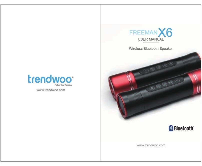 TRENDWOO Freeman X6 user manual