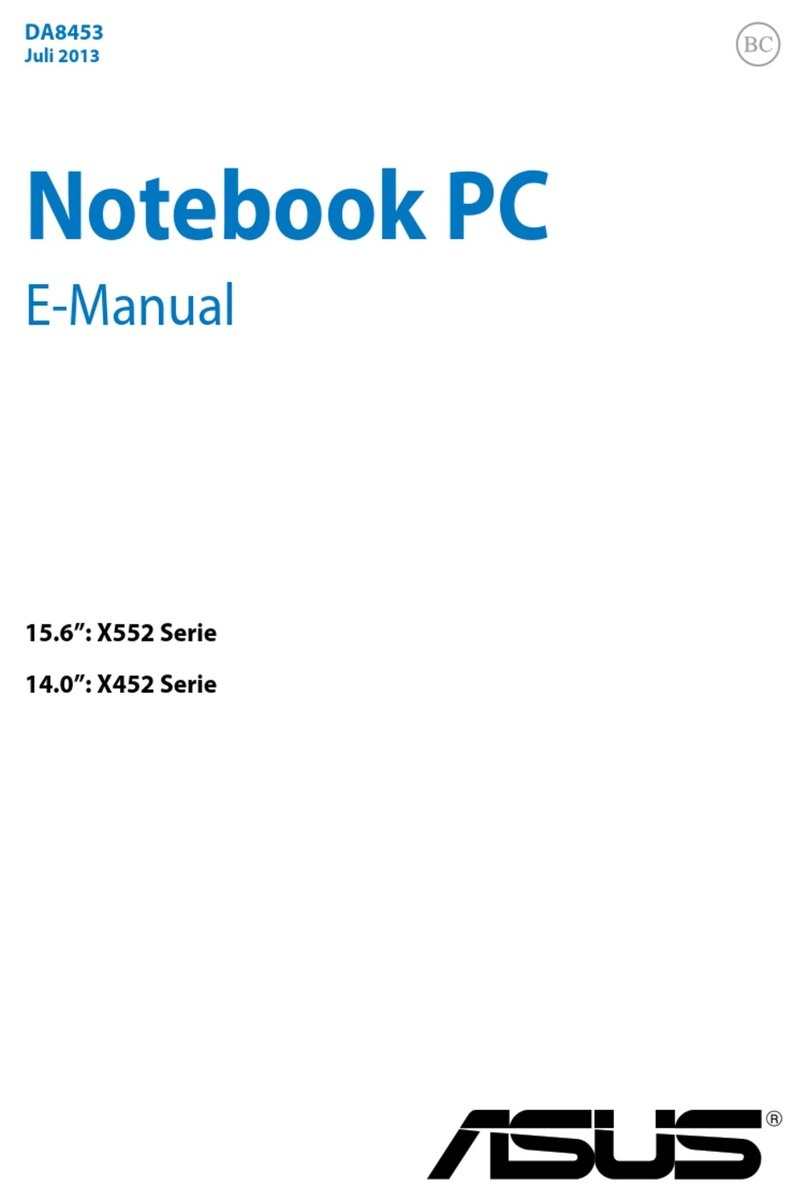 Asus X552 Series Guide