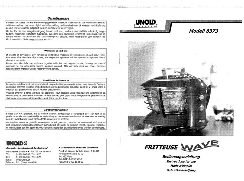Unold 8373 user manual